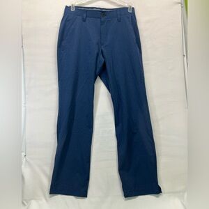 Under‎ Armour Dress Pants Classic Fit
Flat Front 32”x32” Blue PREOWNED